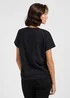 Lee Logo Pocket Tee Unionall Black