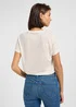 Lee V Neck Tee Ecru