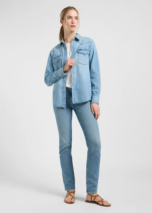 Lee Western Shirt Modern Blue