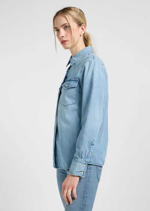 Lee Western Shirt Modern Blue