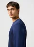 Wrangler Small Logo Crew Navy