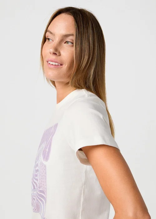 Wrangler Regular Tee Worn White