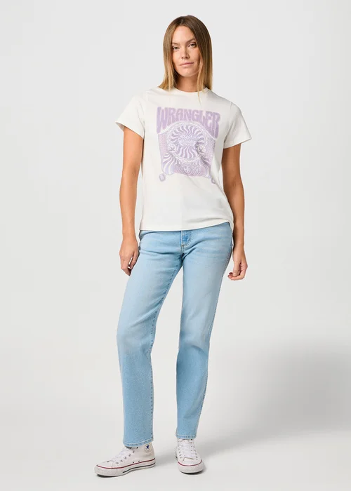 Wrangler Regular Tee Worn White