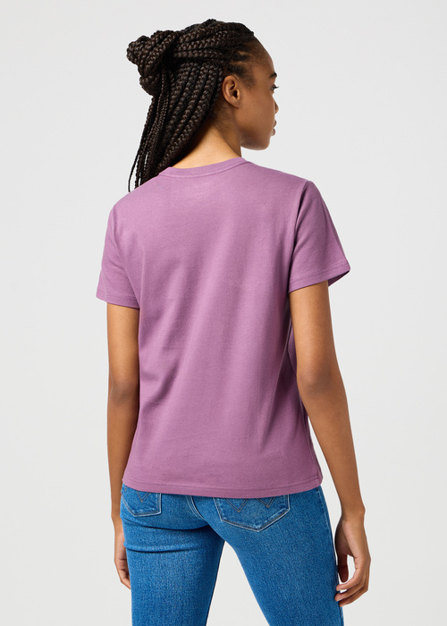 Wrangler Regular Tee Berry - 112362323