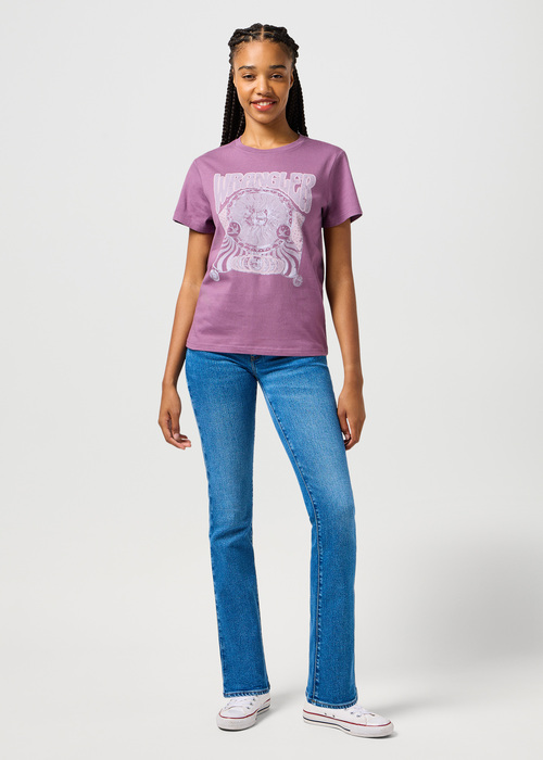 Wrangler Regular Tee Berry - 112362323