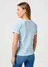 Wrangler Ringer Tee Dream Blue