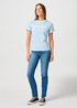 Wrangler Ringer Tee Dream Blue - 112362324