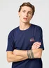 Wrangler Small Graphic Tee Navy