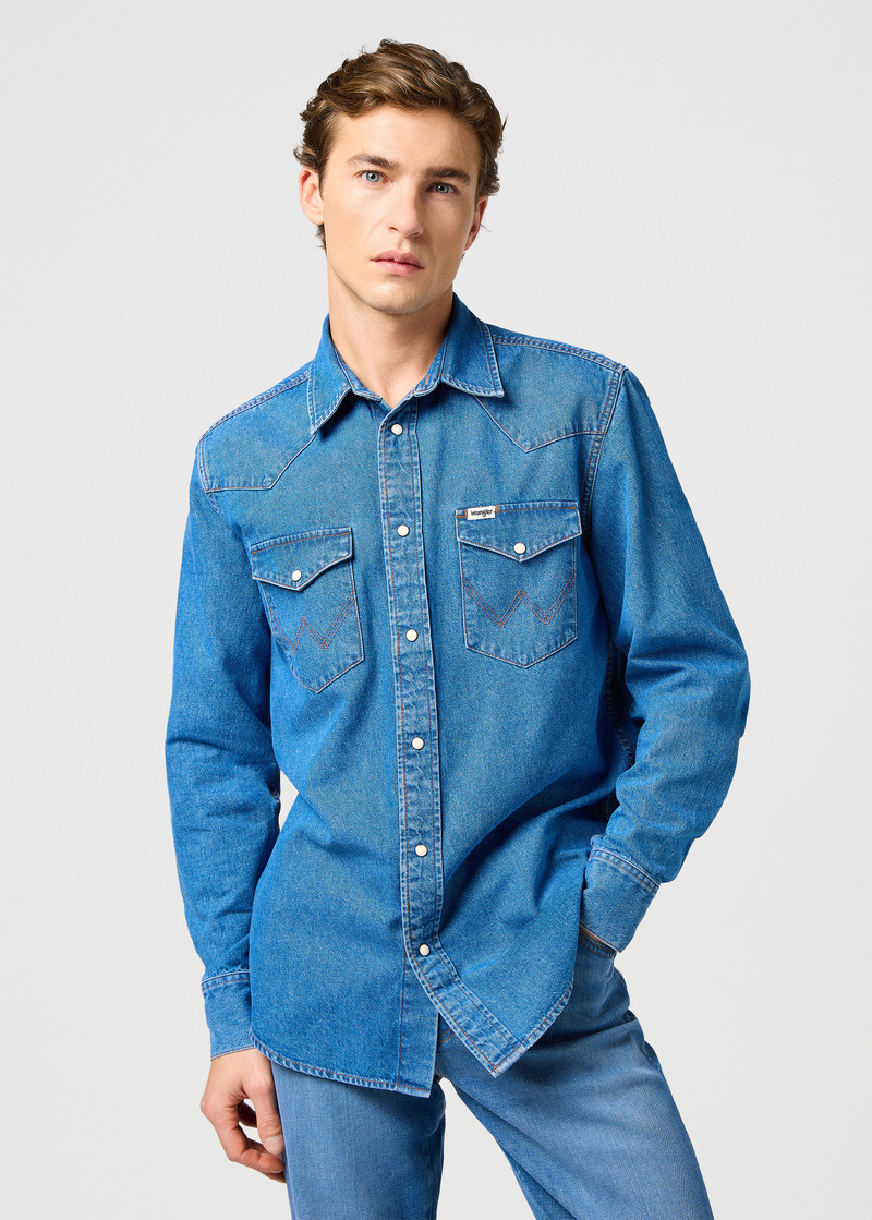 Wrangler Western Shirt Cool Mediun - 112362373