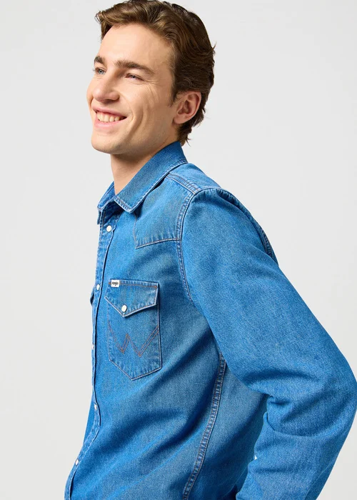 Wrangler Western Shirt Cool Mediun
