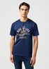 Wrangler Americana Tee Navy - 112362792