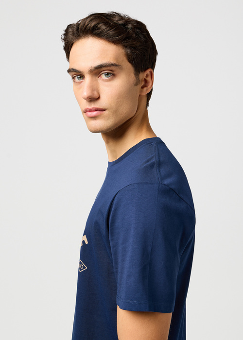 Wrangler Americana Tee Navy - 112362792