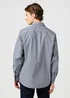 Wrangler One Pocket Shirt Navy Gingham