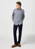 Wrangler One Pocket Shirt Navy Gingham