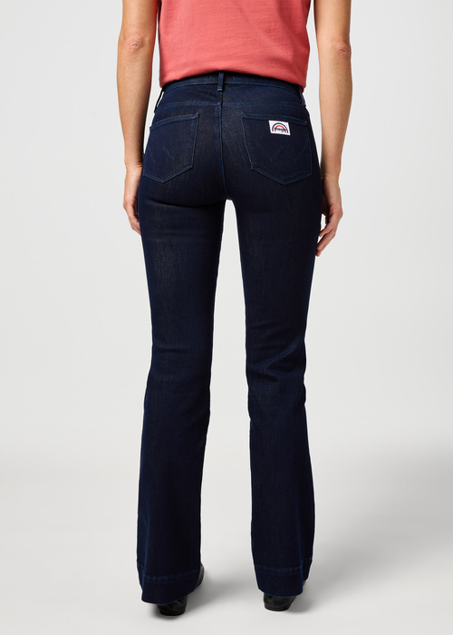 Wrangler Flare Jeans Soft Moonlight - 112362668