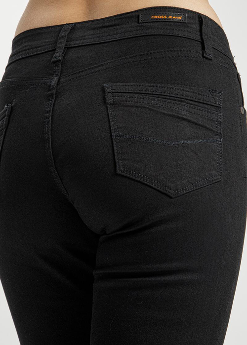 Cross Jeans Anya Black 155 - 56%-BAWEłNA|25%-POLIESTER|13%-LYOCELL|5%