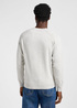 Lee Clean Raglan Sweater Sharp Grey Mele