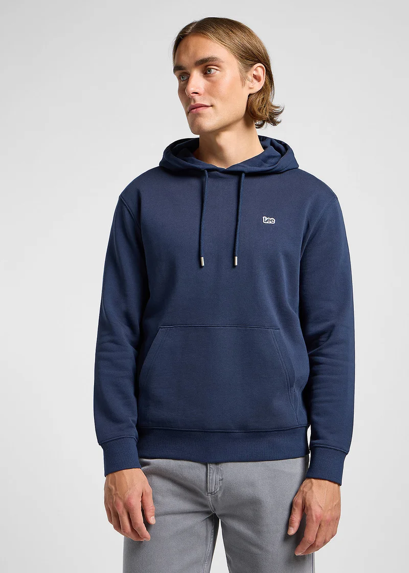Lee Plain Hoodie Mood Indigo