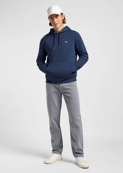 Lee Plain Hoodie Mood Indigo - 112363881