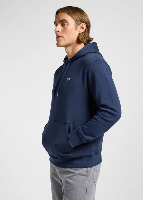 Lee Plain Hoodie Mood Indigo - 112363881