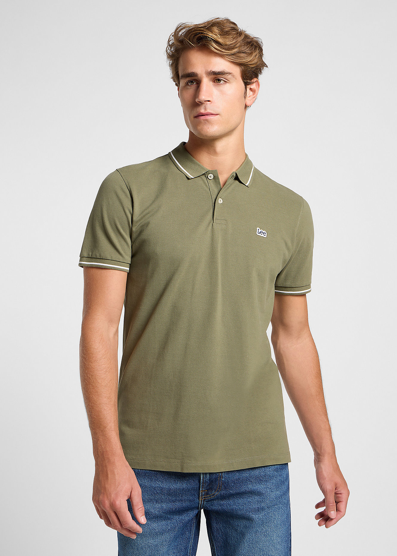 Lee Pique Polo Mercantile Green