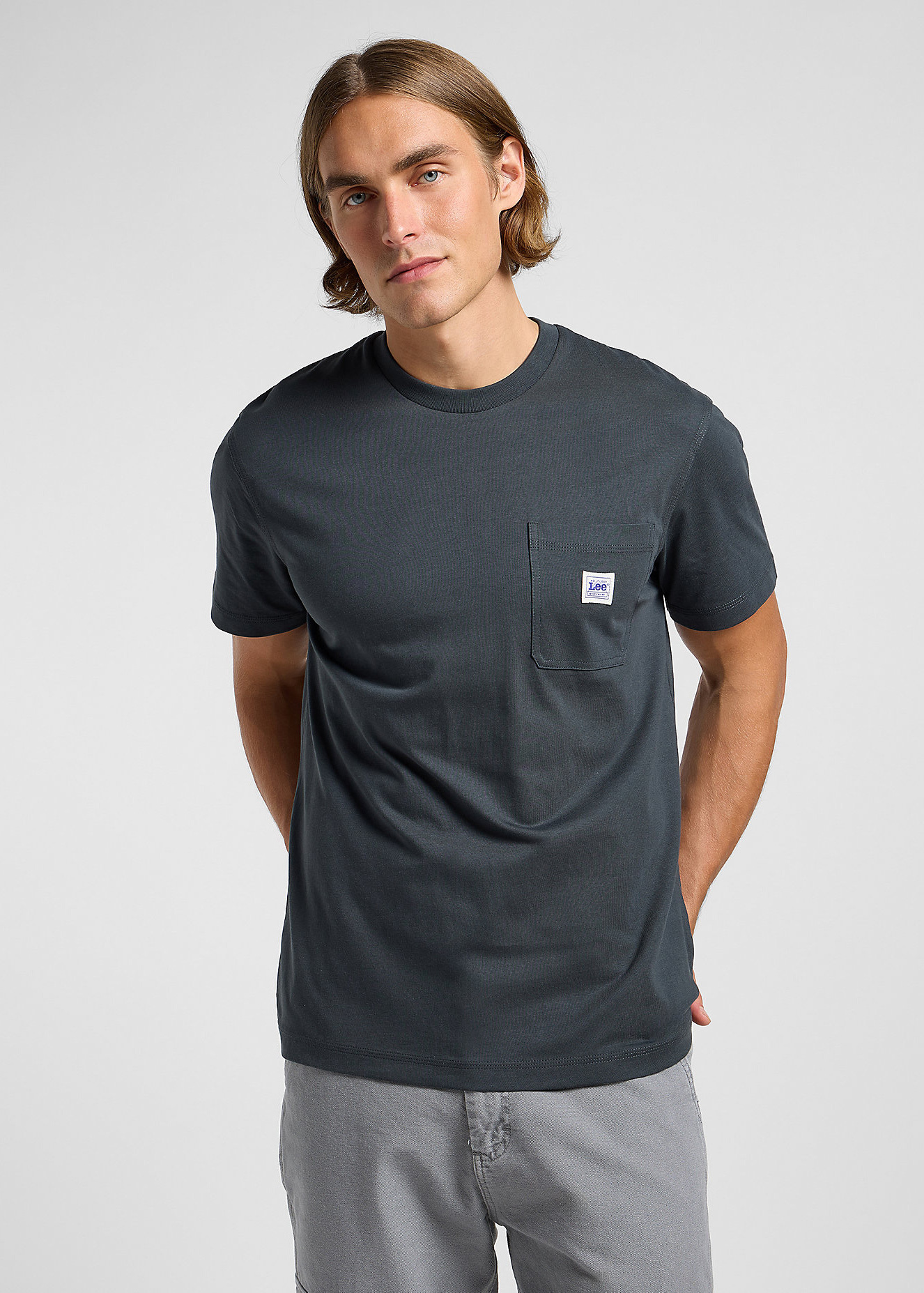 Lee Workswear Tee Washed Black - 112364587