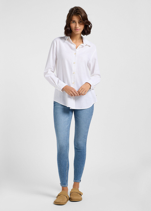 Lee Pocketless Shirt Bright White - 112363627