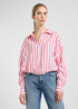 Lee Elasticated Shirt Lychee Awning Stripe - 112363502