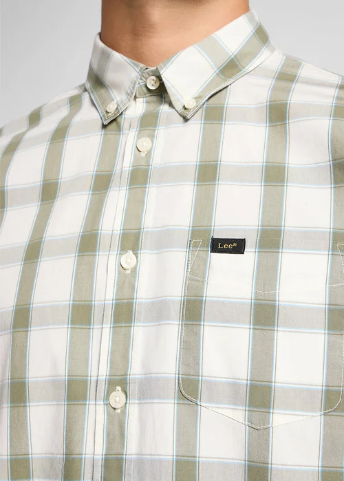 Lee Button Down Ecru