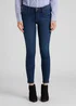 Lee Scarlett Cropped High Blue