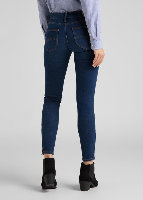 Lee Scarlett Cropped High Blue - L30CPQAN