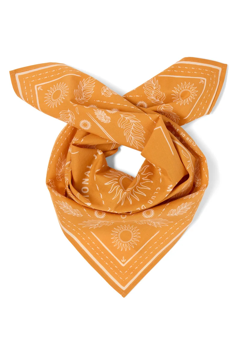 Mustang Sunrise Bandana Golden Oak