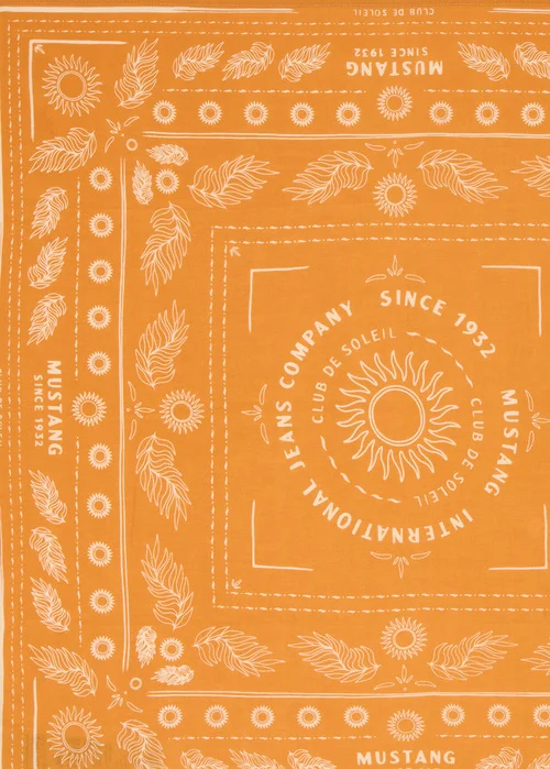 Mustang Sunrise Bandana Golden Oak