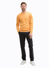 Tom Tailor Basic Knitted Sweater Peachy Orange Melange