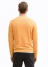 Tom Tailor Basic Knitted Sweater Peachy Orange Melange - 1039810-37378