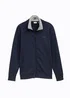 Tom Tailor Sweat Jacket With Stand Up Collar Sky Captain Blue - 1045645-10668