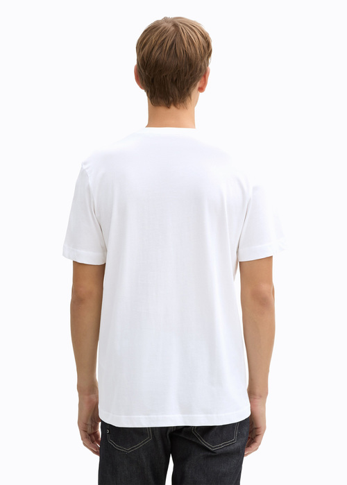 Tom Tailor T Shirt With Photo Print White - 112363642