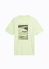 Tom Tailor T Shirt With Photo Print Lime Cream Green - 1045661-29078