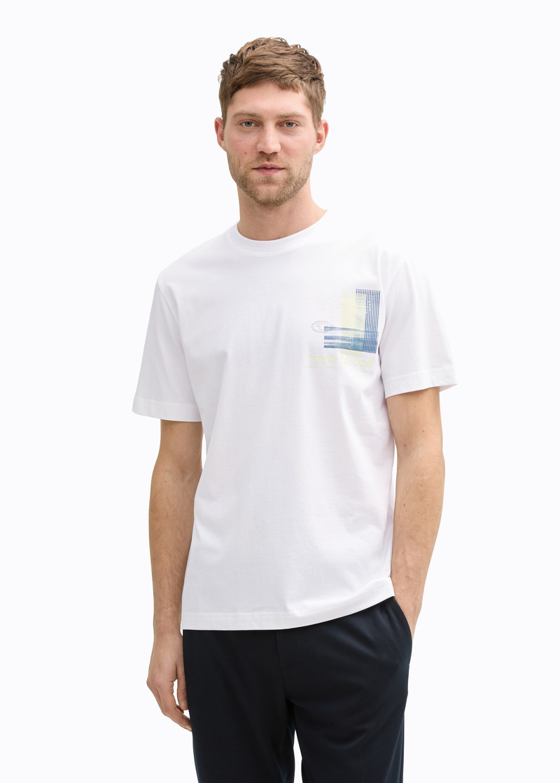 Tom Tailor T Shirt White - 1045664-20000