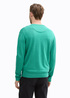 Tom Tailor Knitted Pullover With A V Neckline Bright Jade Green Melange