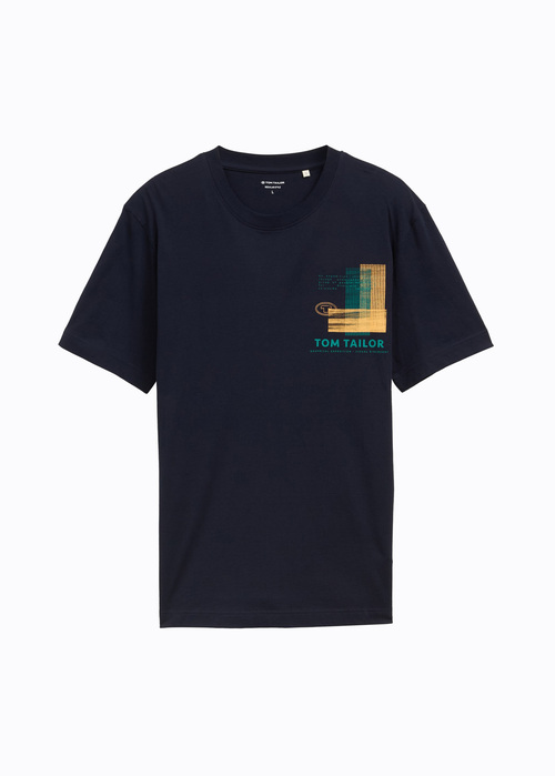 Tom Tailor T Shirt Sky Captain Blue