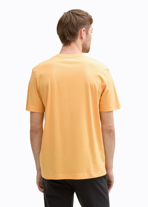 Tom Tailor Graphics T Shirt Peachy Orange - 1045664-37103