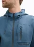 Tom Tailor Hoodie Sweat Jacket With Pockets Mystical Blue