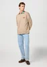 Wrangler Small Logo Crew Timberwolf