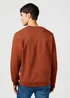 Wrangler Small Logo Crew Paprika
