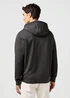 Wrangler Sign Off Hoodie Faded Black - 112364289