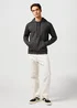 Wrangler Sign Off Hoodie Faded Black - 112364289