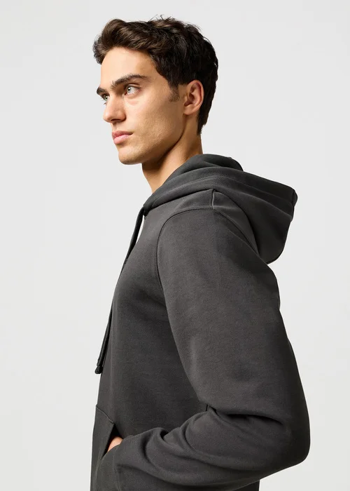 Wrangler Sign Off Hoodie Faded Black