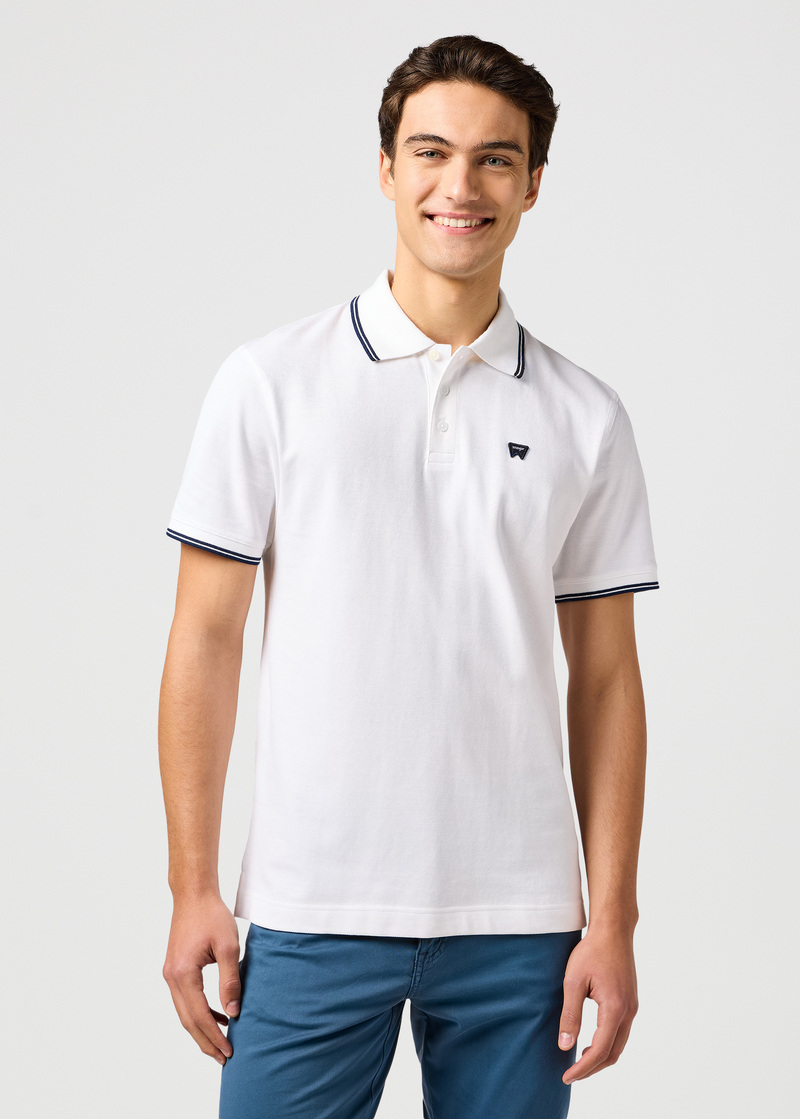 Wrangler Polo Shirt White