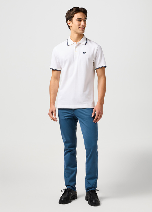 Wrangler Polo Shirt White - 112365466